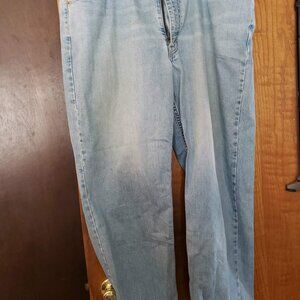 Levi’s 550 Relaxed Fit Jeans Men’s 42x30 Light Wash – Read Description